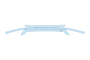 2027 HYUNDAI PALISADE SEL PREMIUM REAR BUMPER