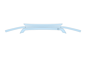 2027 HYUNDAI PALISADE SEL PREMIUM REAR BUMPER