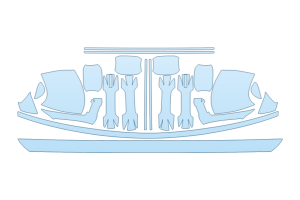 2027 HYUNDAI PALISADE SEL PREMIUM MIRRORS DOOR CUPS DOOR EDGES LUGGAGE AREA