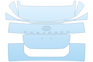 2027 HYUNDAI PALISADE SEL PREMIUM REAR HATCH W/EMBLEMS