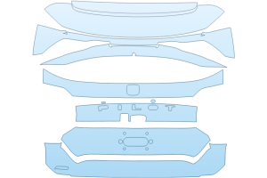 2027 HONDA PILOT ELITE REAR HATCH WITH AWD EMBLEM