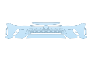2026 TOYOTA COROLLA CROSS HYBRID S BUMPER