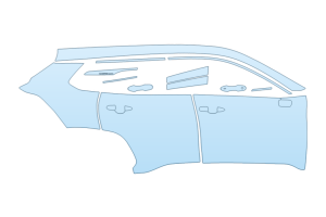 2026 TOYOTA COROLLA CROSS HYBRID S FULL PASSENGER SIDE