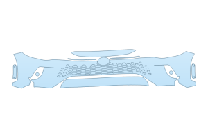 2026 TOYOTA COROLLA CROSS HYBRID XSE BUMPER