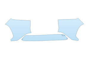 2026 TOYOTA COROLLA CROSS HYBRID XSE REAR BUMPER