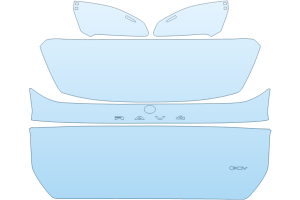2027 TOYOTA RAV4 LE FULL REAR HATCH W/EMBLEMS