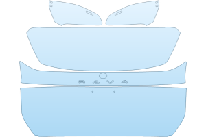 2027 TOYOTA RAV4 WOODLAND FULL REAR HATCH NO EMBLEMS