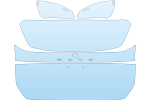 2027 TOYOTA RAV4 XSE FULL REAR HATCH NO EMBLEMS