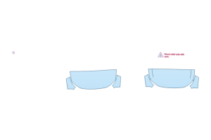 2027 FORD BRONCO SPORT HERITAGE EDITION HOOD FENDERS MIRRORS 30 INCH STRAIGHT (WRAPPED EDGES)
