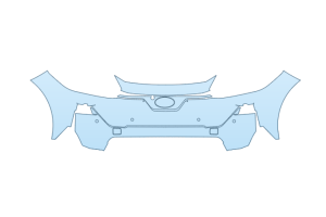 2027 SUBARU UNCHARTED FRONT BUMPER