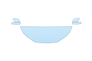 2027 SUBARU UNCHARTED PARTIAL HOOD FENDERS AND SIDE MIRRORS