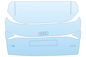 2025 AUDI Q5 SPORTBACK PROGRESSIV FULL REAR HATCH W/EMBLEMS