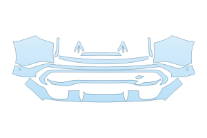 2025 AUDI Q5 SPORTBACK TECHNIK REAR BUMPER W SENSORS