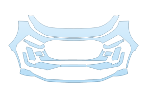2025 AUDI Q6 SPORTBACK E TRON PRESTIGE BUMPER