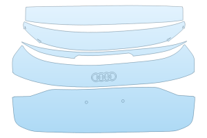 2025 AUDI Q6 SPORTBACK E TRON PRESTIGE FULL REAR HATCH