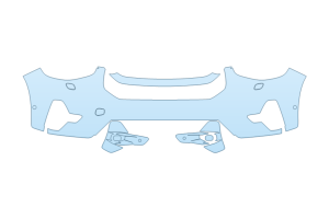 2025 VOLVO C40 PLUS BUMPER W SENSORS
