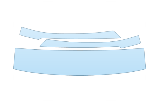 2025 VOLVO C40 ULTIMATE ROOF PILLARS paint protection film kit