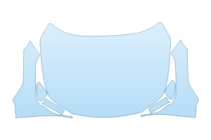 2027 SUBARU OUTBACK LIMITED HOOD FENDERS MIRRORS FULL (WRAPPED EDGES)