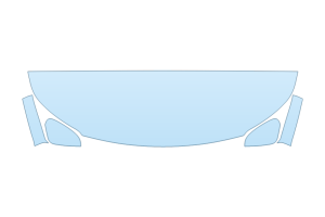 2027 SUBARU OUTBACK LIMITED XT HOOD FENDERS MIRRORS 18 INCH STRAIGHT (WRAPPED EDGES)
