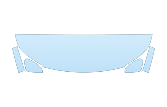 2026 SUBARU OUTBACK PREMIUM HOOD FENDERS MIRRORS 18 INCH STRAIGHT (WRAPPED EDGES) PPF kit 2026 SUBARU OUTBACK PREMIUM HOOD FENDERS MIRRORS 18 INCH STRAIGHT (WRAPPED EDGES) paint protection film kit
