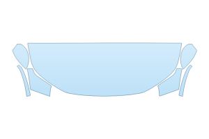 2025 HONDA CIVIC SI SEDAN HOOD FENDERS MIRRORS 24 INCH STRAIGHT