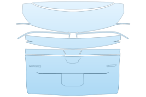 2026 CADILLAC LYRIQ-V V-SERIES FULL REAR HATCH W/EMBLEMS