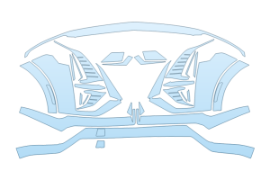 2026 CADILLAC LYRIQ-V V-SERIES PREMIUM BUMPER