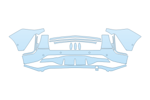 2026 CADILLAC LYRIQ-V V-SERIES PREMIUM REAR BUMPER W SENSORS