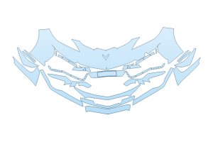 2027 CHEVROLET CORVETTE ZR1X COUPE BUMPER