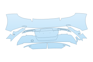 2026 HONDA PRELUDE HYRBID REAR BUMPER