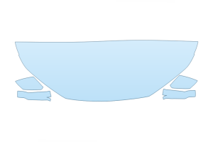 2026 TOYOTA C-HR SE HM 24 INCH STRAIGHT (WRAPPED EDGES)