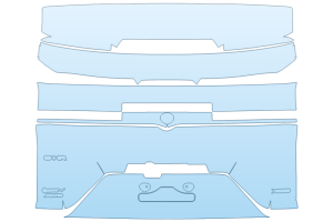 2026 TOYOTA C-HR XSE FULL REAR HATCH W/EMBLEMS
