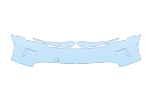 2025 PORSCHE TAYCAN SPORT TURISMO GTS BUMPER W SENSORS