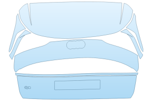 2026 AUDI Q3 S-LINE FULL REAR HATCH W EMBLEMS