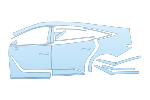2026 LEXUS ES 350E PREMIUM DRIVER SIDE
