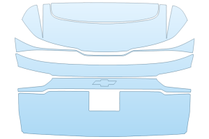 2027 CHEVROLET BOLT RS FULL REAR HATCH NO EMBLEMS