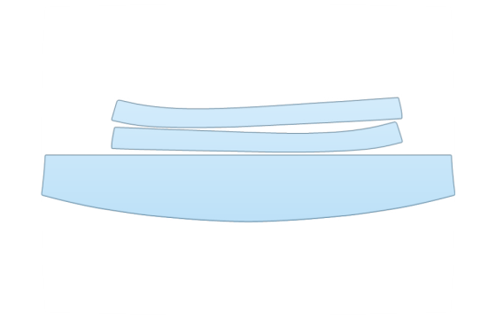 2013 CHRYSLER TOWN & COUNTRY LX ROOF APILLAR paint protection film kit