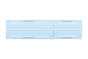 2027 INFINITI QX65 LUXE DOOR SILLS