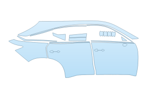 2027 INFINITI QX65 SPORT PASSENGER SIDE