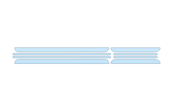 2026 KIA EV3 GT DOOR SILLS paint protection film kit