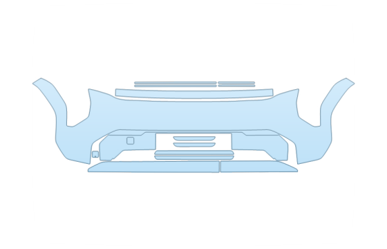 2026 KIA EV3 LAND BUMPER PPF kit 2026 KIA EV3 LAND BUMPER paint protection film kit