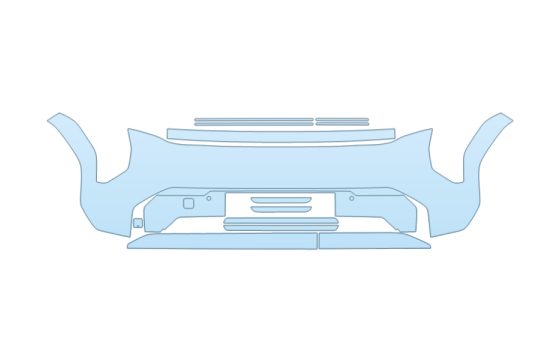 2026 KIA EV3 LIGHT BUMPER W SENSORS paint protection film kit