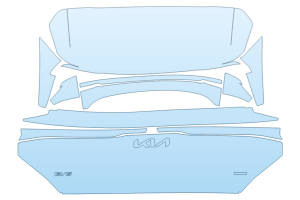 2027 KIA EV5 GT LINE FULL REAR HATCH W/EMBLEMS