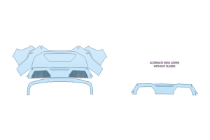 2026 KIA EV5 LAND REAR BUMPER