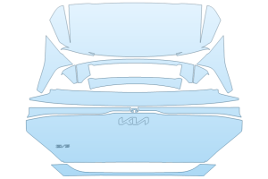 2027 KIA EV5 LIGHT FULL REAR HATCH W/EMBLEMS
