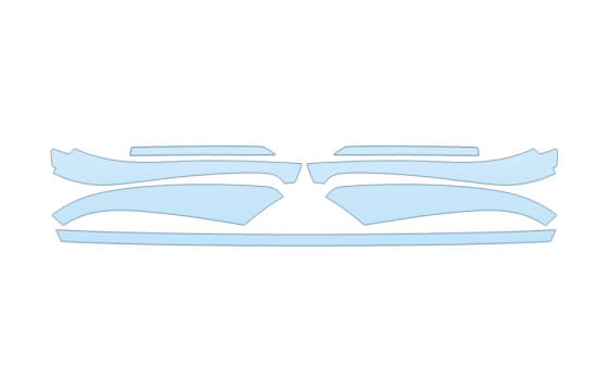 2027 KIA EV6 GT-LINE TAIL LIGHTS paint protection film kit