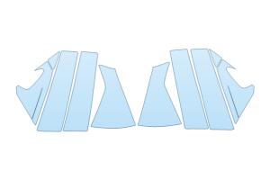 2025 KIA EV6 LIGHT PILLARS