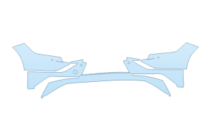 2025 KIA EV6 WIND REAR BUMPER W SENSORS