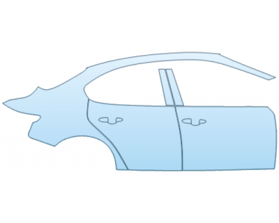 Precut PPF Kit – Clear Bra Paint Protection Film PAINT PROTECTION KIT - 2024 ALFA ROMEO GIULIA BASE REAR FENDER AND DOOR KIT RIGHT SIDE ONLY - PRECUT PPF CLEAR BRA WRAP