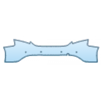 Precut PPF Kit – Clear Bra Paint Protection Film PAINT PROTECTION KIT - 2024 ALFA ROMEO GIULIA BASE REAR BUMPER KIT WITH PARKING SENSORS - PRECUT PPF CLEAR BRA WRAP